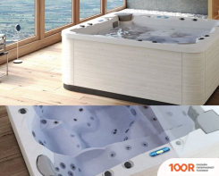 Ванна Aquavia Spa VELVET (STERLING/WALNUT WOODERMAX) (334311)