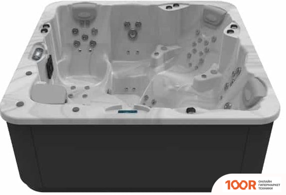 Ванна Aquavia Spa VELVET (STERLING/GRAPHITE WOODERMAX) (334309)