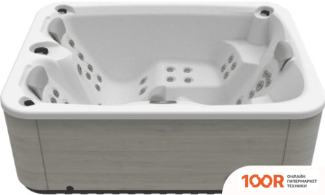 Ванна Aquavia Spa TOUCH (WHITE/BUTTERFLY WOODERMAX) (334289)