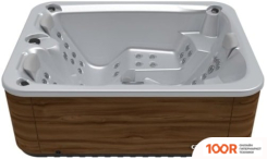 Ванна Aquavia Spa TOUCH (SILVER/WALNUT WOODERMAX) (334284)