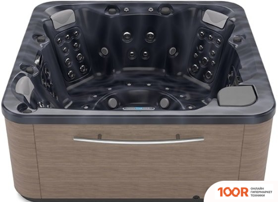 Ванна Aquavia Spa SOFT (PEARL SHADOW/GRAPHITE WOODERMAX) (334247)