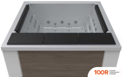 Ванна Aquavia Spa QUANTUM (SILVER/THUNDER WOODERMAX) (334223)