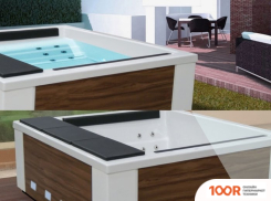 Ванна Aquavia Spa QUANTUM (PEARL SHADOW/GRAPHITE WOODERMAX) (334214)