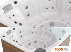 Ванна Aquavia Spa PULSE (WHITE/THUNDER WOODERMAX) (334211)