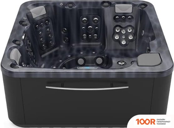 Ванна Aquavia Spa ESSENCE (PEARL SHADOW/GRAPHITE WOODERMAX) (334123)