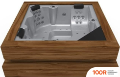 Ванна Aquavia Spa CUBE ERGO (SILVER/WALNUT) (334110)