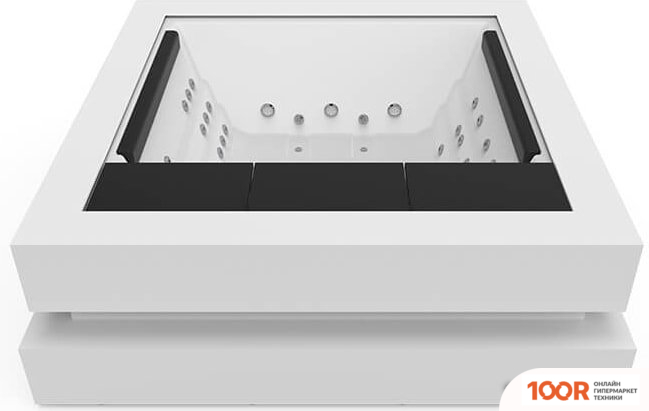 Ванна Aquavia Spa CUBE (WHITE/SOLID SURFACE) (334096)