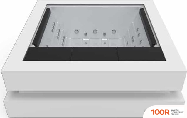 Ванна Aquavia Spa CUBE (SILVER/SOLID SURFACE) (334088)