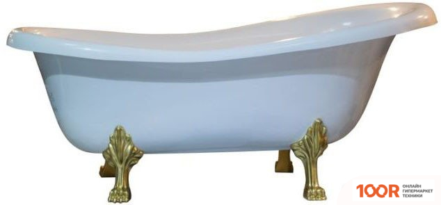 Ванна Aqua de Marco EDELWEIS 170X78 1170WGEDE (ЗОЛОТЫЕ НОЖКИ) (333985)