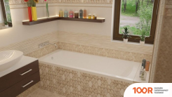 Ванна AlfaSun НИМФЕЙ 170X70 (С НОЖКАМИ) (333948)