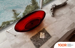 Ванна Abber KRISTALL 180X85 AT9702 RUBIN (333887)