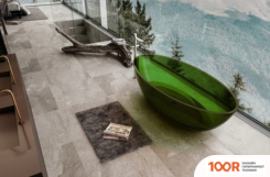 Ванна Abber KRISTALL 180X85 AT9702 EMERALD (333886)