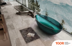 Ванна Abber KRISTALL 180X85 AT9702 AQUAMARIN (333885)