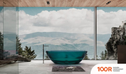 Ванна Abber KRISTALL 180X85 AT9702 AQUAMARIN (333885)