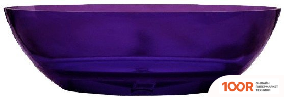 Ванна Abber KRISTALL 180X85 AT9702 AMETHYST (333884)