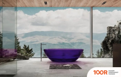 Ванна Abber KRISTALL 180X85 AT9702 AMETHYST (333884)