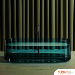 Ванна Abber KRISTALL 170X75 AT9708 AQUAMARIN (333874)