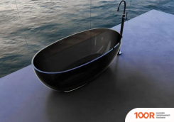 Ванна Abber KRISTALL 170X75 AT9703 ONYX (333866)