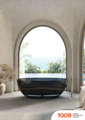 Ванна Abber KRISTALL 165X78 AT9701 ONYX (333861)