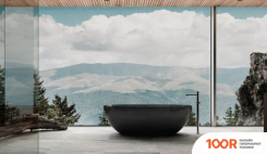 Ванна Abber KRISTALL 165X78 AT9701 ONYX (333861)