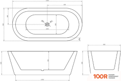 Ванна Abber 170X80 AB9345-1.7 (333790)