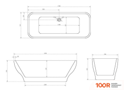 Ванна Abber 170X80 AB9236 (333777)