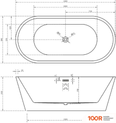 Ванна Abber 150X80 AB9203-1.5 (333731)