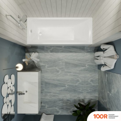 Ванна 1AcReal ТОРИ 170Х70 (С КАРКАСОМ) (333703)