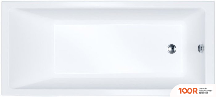 Ванна 1AcReal PALERMO 180X80 (С КАРКАСОМ И ЭКРАНОМ) (333644)