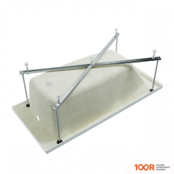 Ванна 1AcReal PALERMO 180X80 (С КАРКАСОМ И ЭКРАНОМ) (333644)