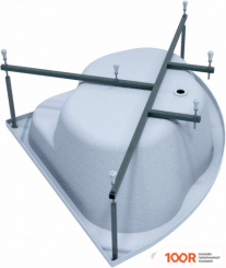 Ванна 1AcReal MOSCOW 150Х150 (С КАРКАСОМ И ЭКРАНОМ) (333640)