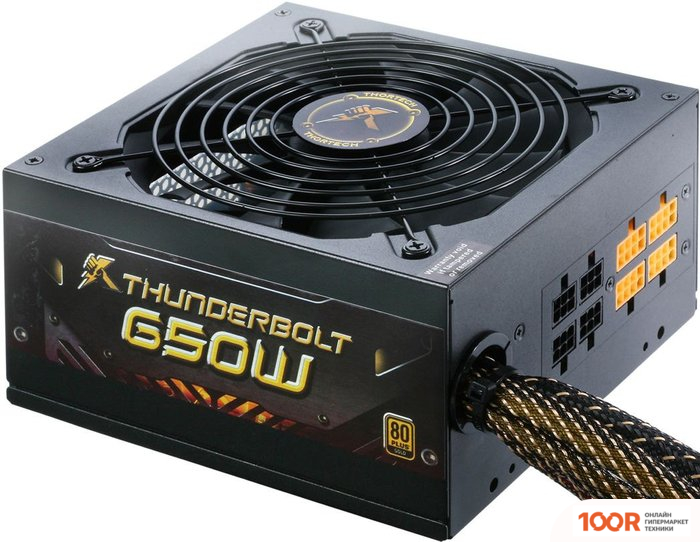 Блок питания Thortech THUNDERBOLT 650W TP-T650AFAG0-9R (333554)