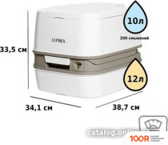 Биотуалет Lupmex 79112P (С ИНДИКАТОРОМ С ПРОБНИКАМИ ГРАНУЛ) (333218)