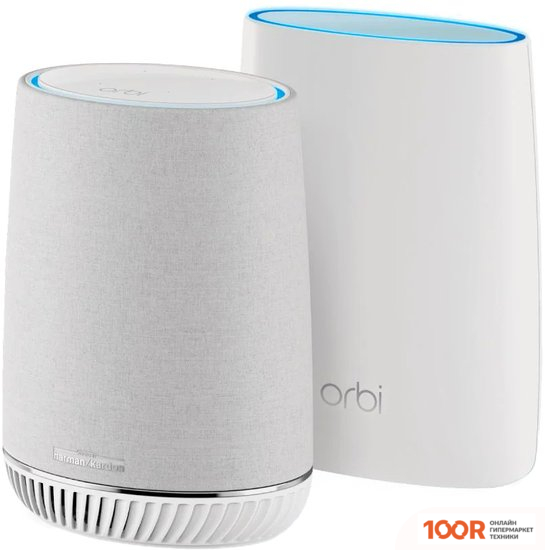 Wi-Fi роутер NETGEAR ORBI VOICE TRI-BAND SMART SPEAKER & MESH WIFI EXTENDER RBK50V (333000)