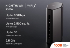 Wi-Fi роутер NETGEAR NIGHTHAWK RS200 (332985)
