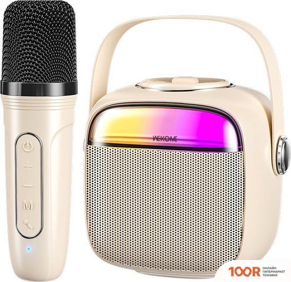 Беспроводная колонка Wekome D43 (БЕЖЕВЫЙ) (332887)