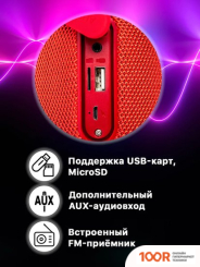 Беспроводная колонка Walker WSP-160 (КРАСНЫЙ) (332875)