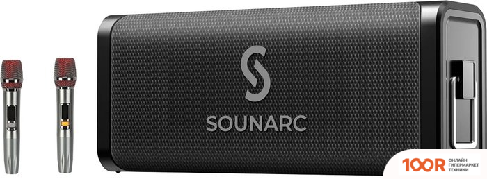 Беспроводная колонка SOUNARC M1 (С 2-МЯ МИКРОФОНАМИ) (332596)