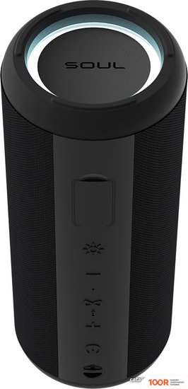 Беспроводная колонка Soul S-STORM MAX (ЧЕРНЫЙ) (332580)