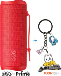 Беспроводная колонка QCY SP7 (КРАСНЫЙ) + БРЕНДИРОВАННЫЙ БРЕЛОК QCY (332547)