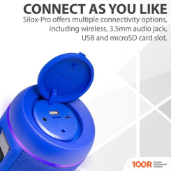 Беспроводная колонка Promate SILOX-PRO (СИНИЙ) (332542)