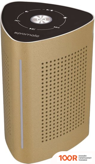 Беспроводная колонка Promate CYCLONE (ЗОЛОТИСТЫЙ) (332537)