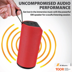 Беспроводная колонка Promate CHILL (КРАСНЫЙ) (332534)