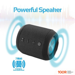 Беспроводная колонка Promate BOMBA (ЧЕРНЫЙ) (332533)