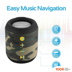 Беспроводная колонка Promate BOMBA (КАМУФЛЯЖ) (332530)