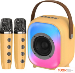 Беспроводная колонка NewRixing NR-168W (КОРИЧНЕВЫЙ) (332479)