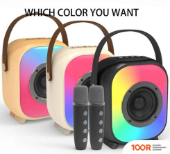 Беспроводная колонка NewRixing NR-168W (КОРИЧНЕВЫЙ) (332479)