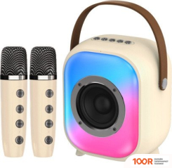 Беспроводная колонка NewRixing NR-168W (БЕЖЕВЫЙ) (332478)