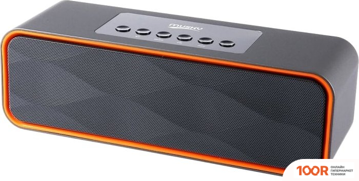 Беспроводная колонка Musky DY22 (СЕРЫЙ/ОРАНЖЕВЫЙ) (332468)