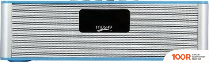 Беспроводная колонка Musky DY21L (СИНИЙ/СЕРЕБРИСТЫЙ) (332465)